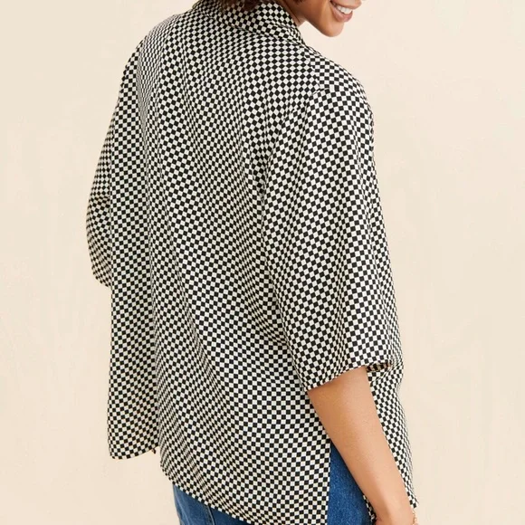 Dane Check Top
Lisa Says Gah! M - Picture 3 of 5